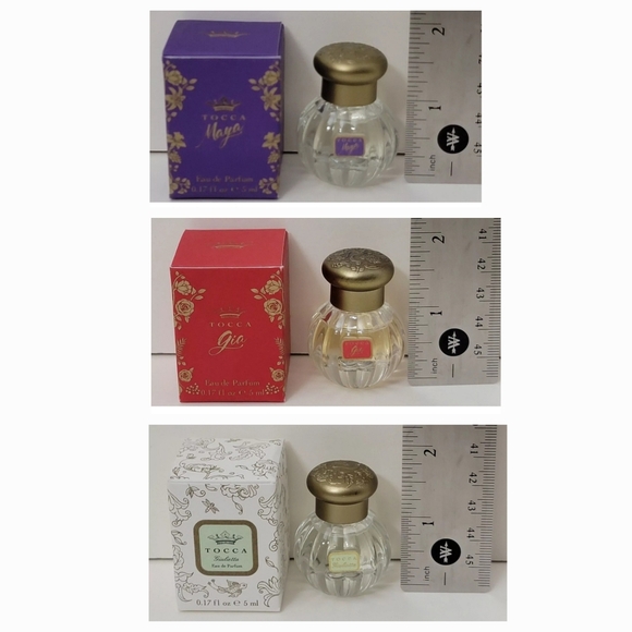 Tocca Gia EDP Tocca Giulietta EDP Tocca Maya EDP Mini Dabber 0.17 oz for Woman - Picture 2 of 8